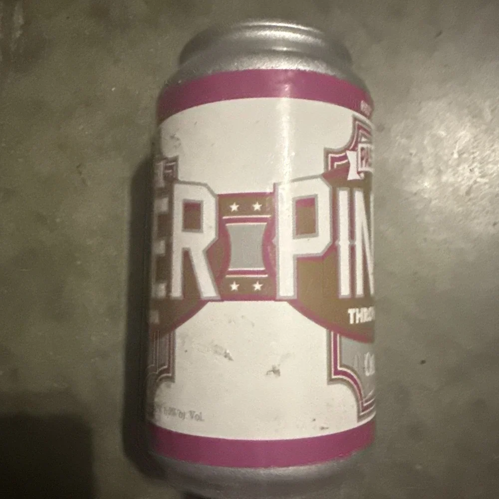 OSKAR BLUES PINNER THROWBACK IPA TAP‎ HANDLE Passion Fruit BEER CAN Brewing Co